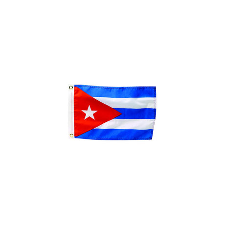 Seachoice 78291 12" x 18" Nylon Print Dyed Cuba Flag