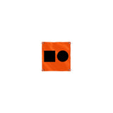 Seachoice 78341 3' x 3' Orange Distress Signal SOS Flag