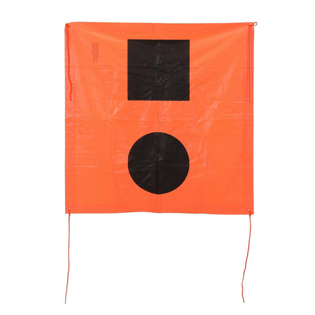 Seachoice 78341 3' x 3' Orange Distress Signal SOS Flag