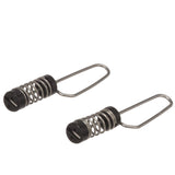 Seachoice 78351 Stainless Steel Halyard/Lines Flag Clips (2 Per Pack)