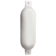 Seachoice 79033 Twin Eye Smooth Fender White, 8.5" x 27"