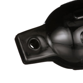 Seachoice 79041 Twin Eye Ribbed Fender, Black, 4.5 x 16″