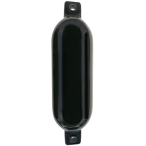 Seachoice 79063 Twin Eye Smooth Fender Black, 6.5" x 23"