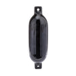 Seachoice 79061 Twin Eye Ribbed Fender, Black, 6.5 x 23″