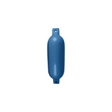 Seachoice 79081 Twin Eye Ribbed Fender, Blue, 5.5 x 20"