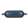 Seachoice 79081 Twin Eye Ribbed Fender, Blue, 5.5 x 20″