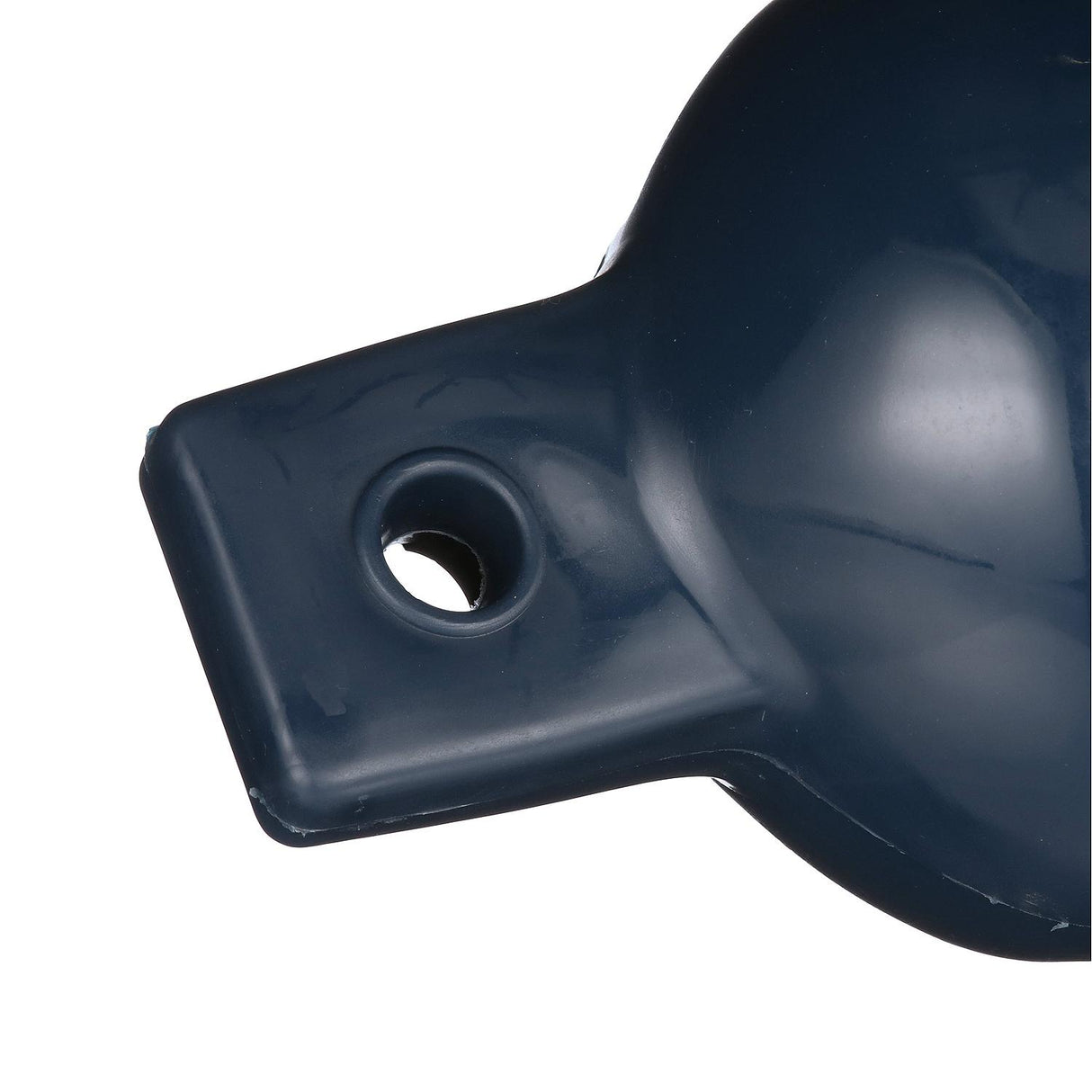Seachoice 79081 Twin Eye Ribbed Fender, Blue, 5.5 x 20"