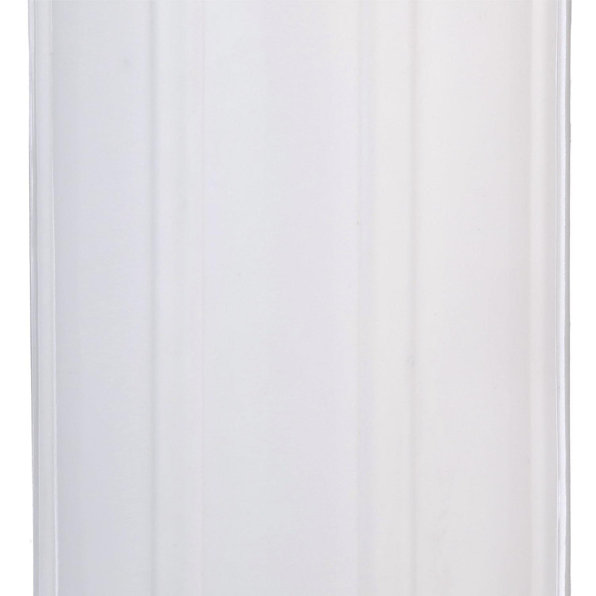 Seachoice 79111 Center Hole Ribbed Fender, White, 6" x 15"