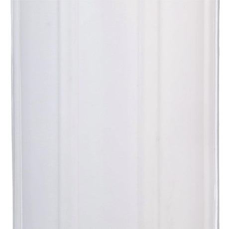 Seachoice 79111 Center Hole Ribbed Fender, White, 6" x 15"