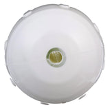 Seachoice 79111 Center Hole Ribbed Fender, White, 6" x 15"
