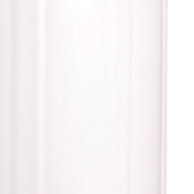 Seachoice 79121 Center Hole Ribbed Fender, White, 8" x 20"