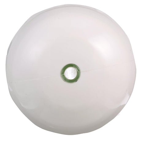 Seachoice 79121 Center Hole Ribbed Fender, White, 8" x 20"