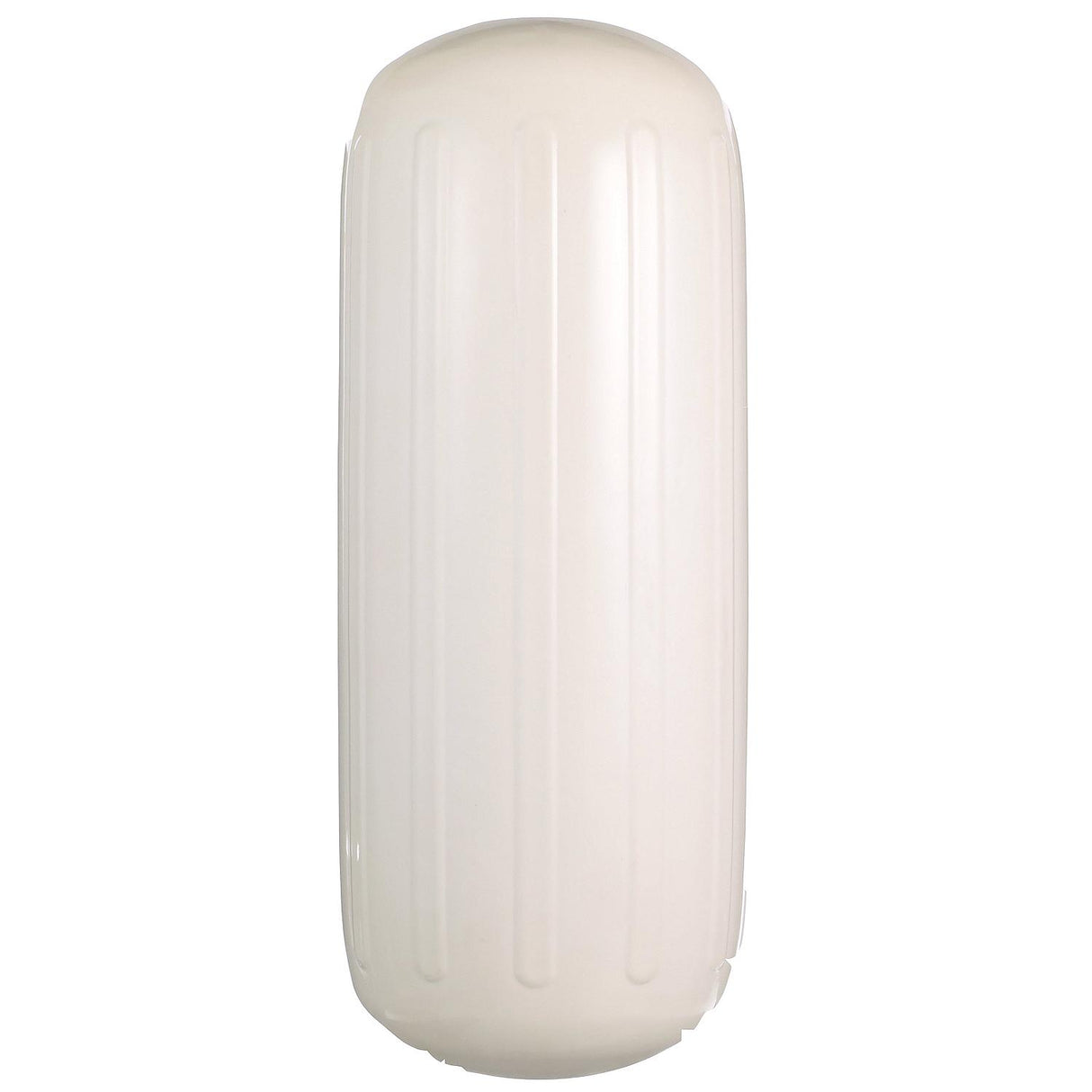 Seachoice 79131 Center Hole Ribbed Fender, White, 10" x 25"