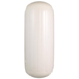 Seachoice 79131 Center Hole Ribbed Fender, White, 10" x 25"