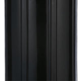 Seachoice 79141 Center Hole Ribbed Fender, Black, 6" x 15"