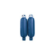 Seachoice 79253 Twin Eye Ribbed Fender Kit (Includes 2 5.5" x 20" Blue Fenders and 2 Matching 3/8 x 5' Fender Lines)