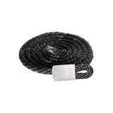 Seachoice 79261 Twin Eye Ribbed Fender Kit (Includes 2 5.5" x 20" Black Fenders and 2 Matching 3/8 x 5' Fender Lines)