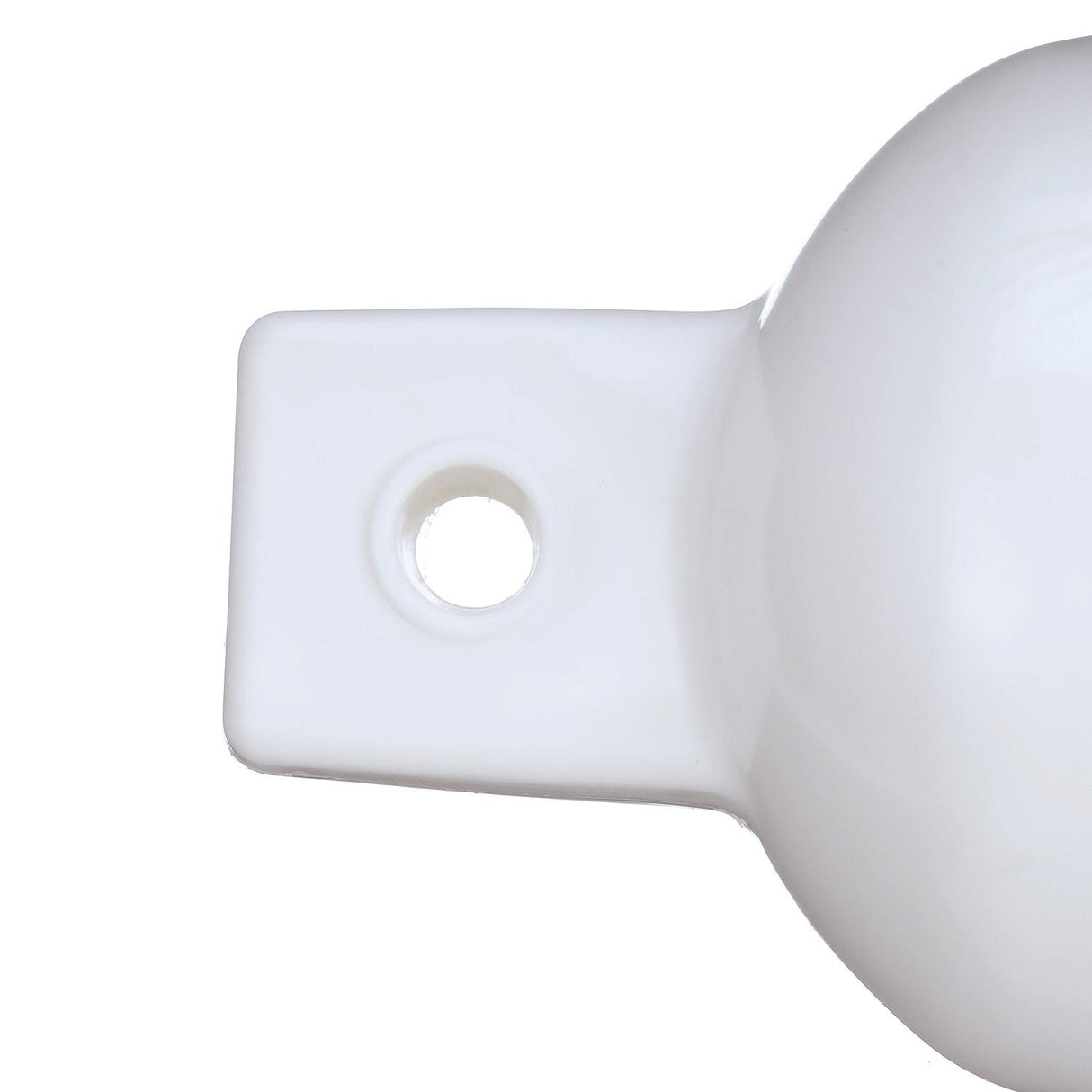 Seachoice 79271 Twin Eye Ribbed Fender Kit (Includes 2 6.5" x 23" White Fenders and 2 Matching 3/8 x 5' Fender Lines)