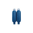 Seachoice 79253 Twin Eye Ribbed Fender Kit (Includes 2 5.5″ x 20″ Blue Fenders and 2 Matching 3/8 x 5' Fender Lines)