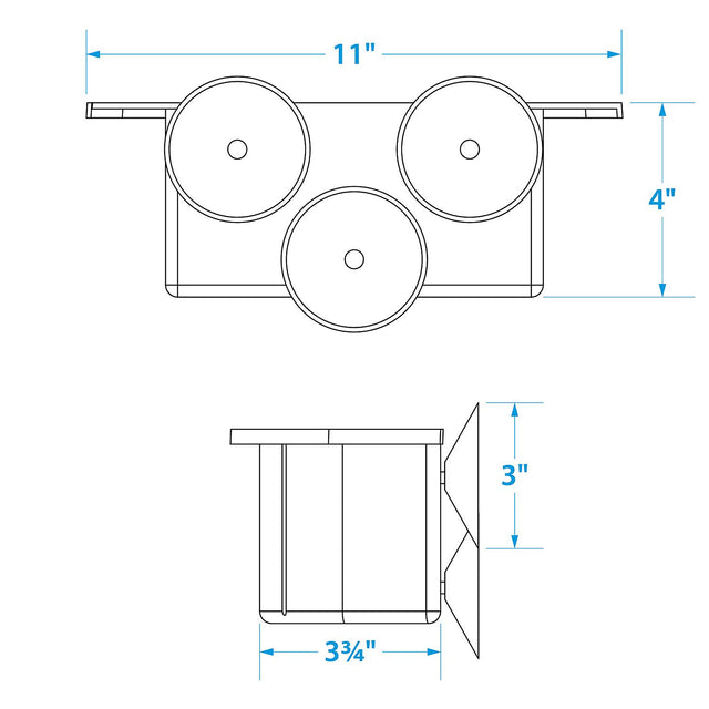 Seachoice 79321 Cockpit Organizer - White