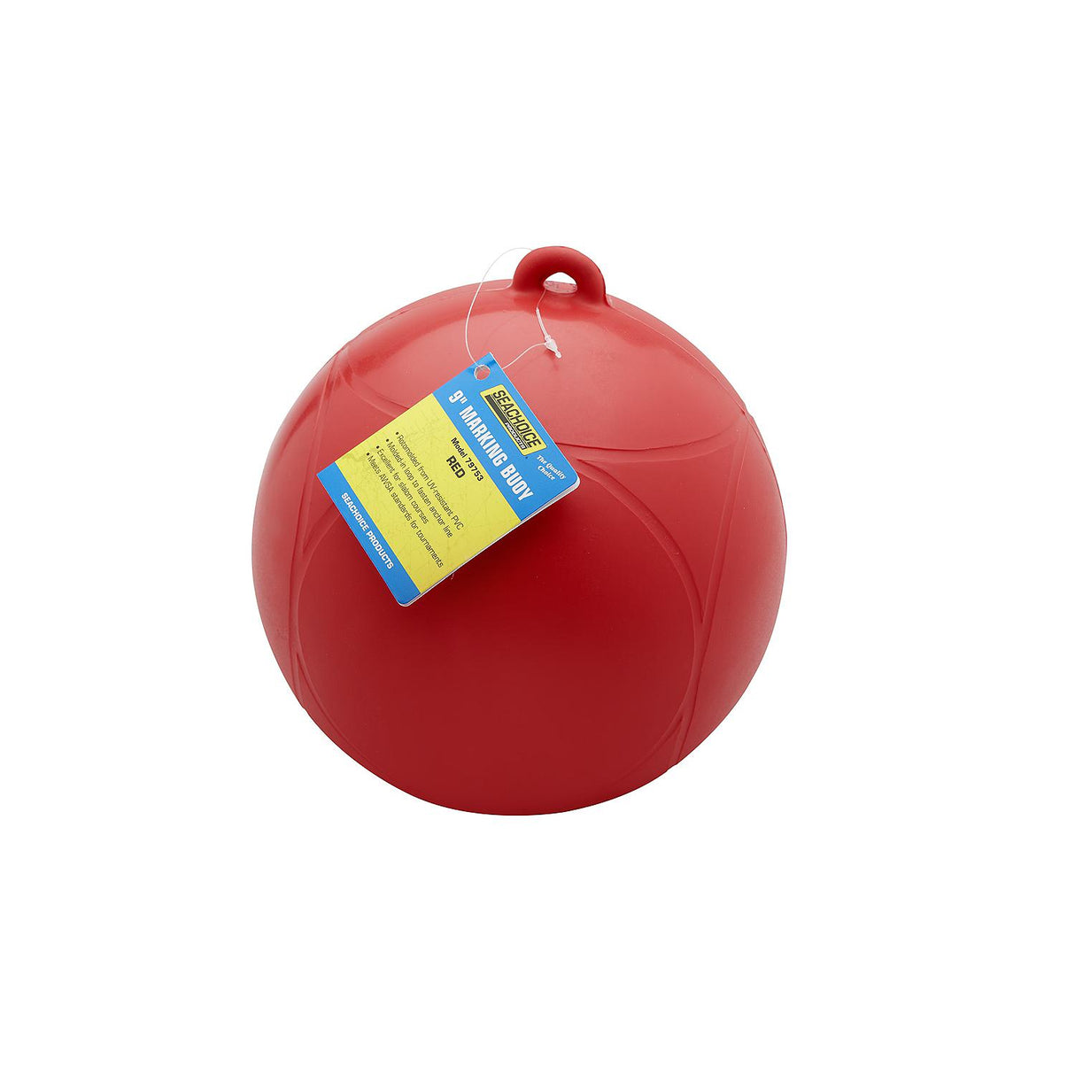 Seachoice 79753 Slalom/Marking Buoy - Red, 9" Dia.