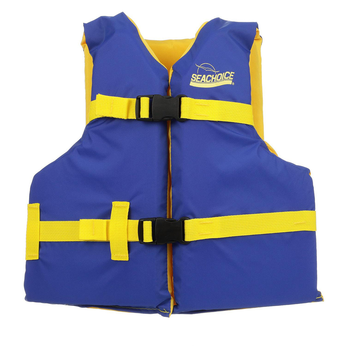 Seachoice 86180 Deluxe General Purpose Life Vest Blue/Yellow, Youth