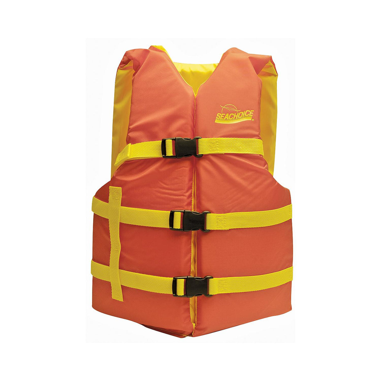 Seachoice 86230 Deluxe General Purpose Life VestOrange/Yellow, Adult Universal