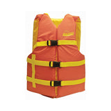 Seachoice 86230 Deluxe General Purpose Life VestOrange/Yellow, Adult Universal