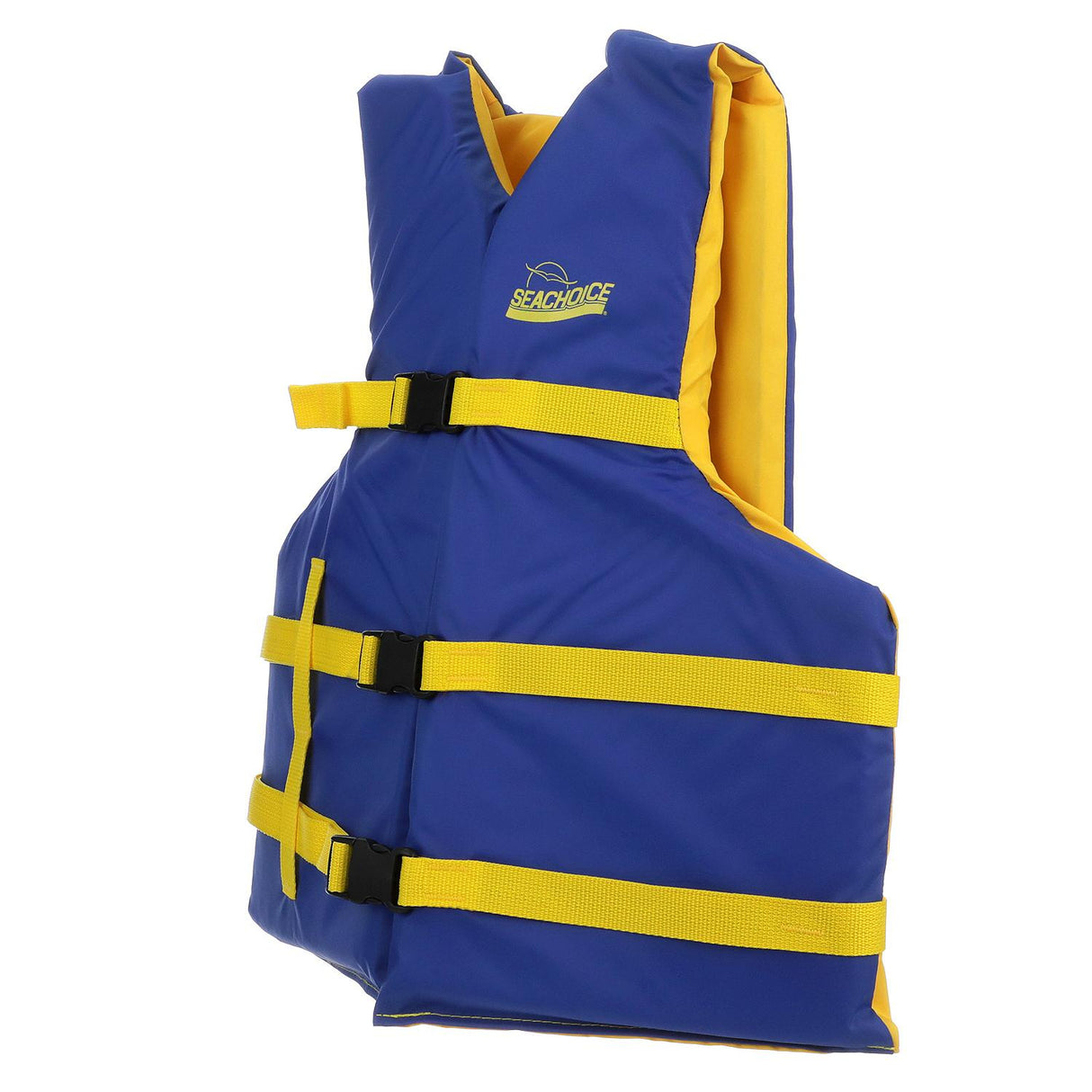 Seachoice 86240 Deluxe General Purpose Life Vest Blue/Yellow, XL