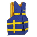 Seachoice 86240 Deluxe General Purpose Life Vest Blue/Yellow, XL