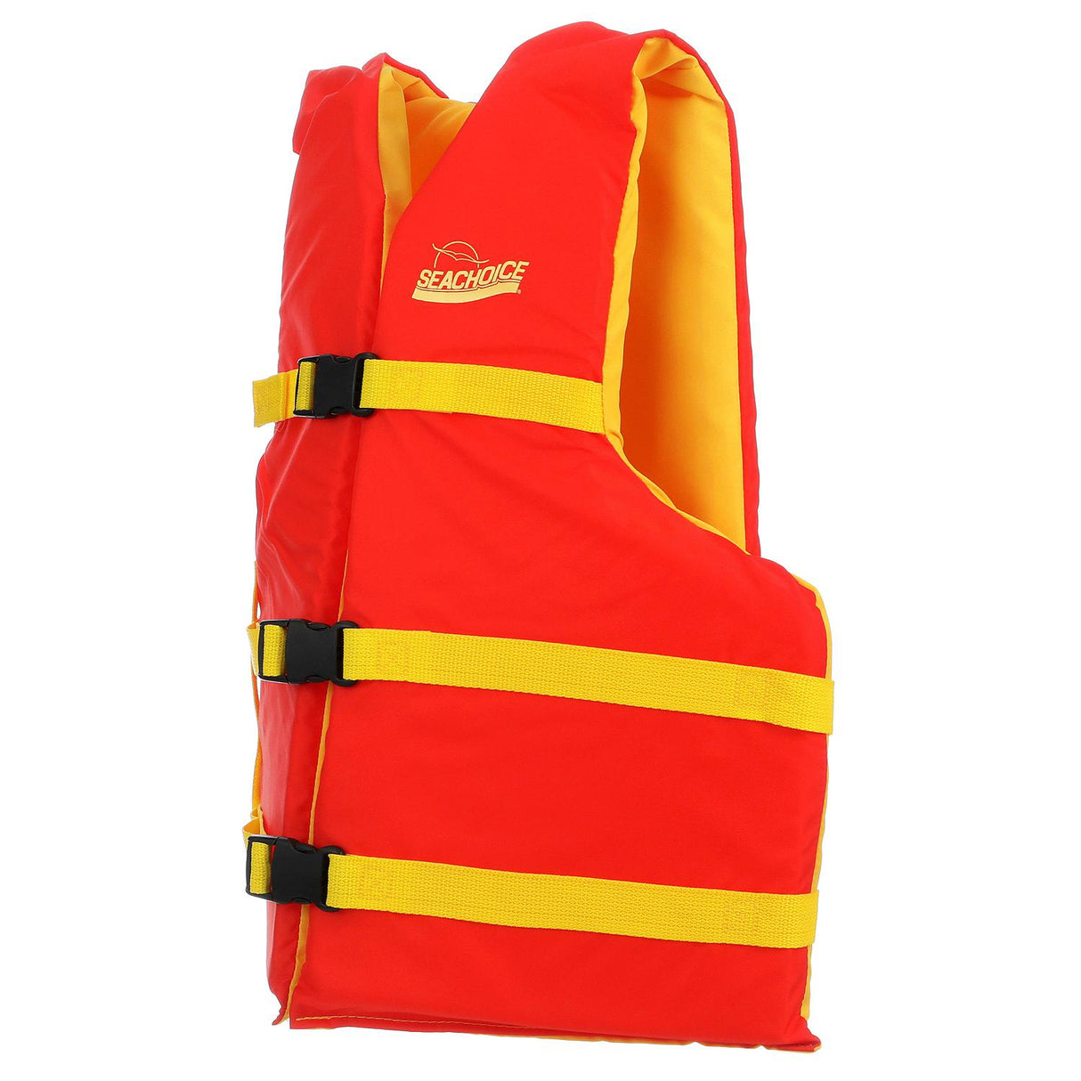 Seachoice 86250 Deluxe General Purpose Life Vest  Orange/Yellow, XL