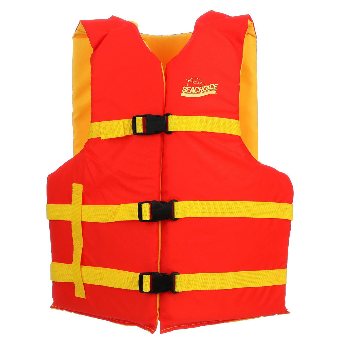 Seachoice 86250 Deluxe General Purpose Life Vest  Orange/Yellow, XL