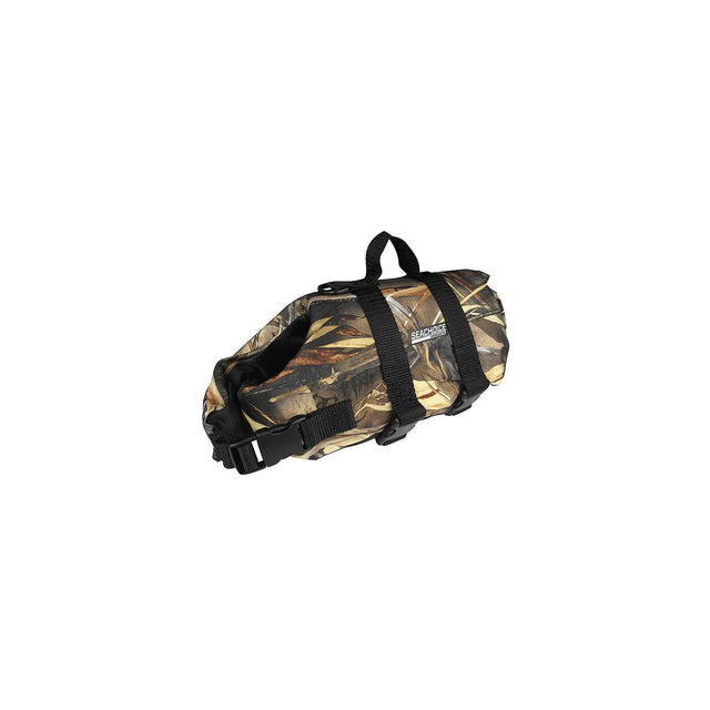 Seachoice 86470 Dog Life Vest - Camo, Sm