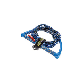 Seachoice 86724 3-Section Wakeboard Rope, 65', 15" Handle with Textured EVA Grip