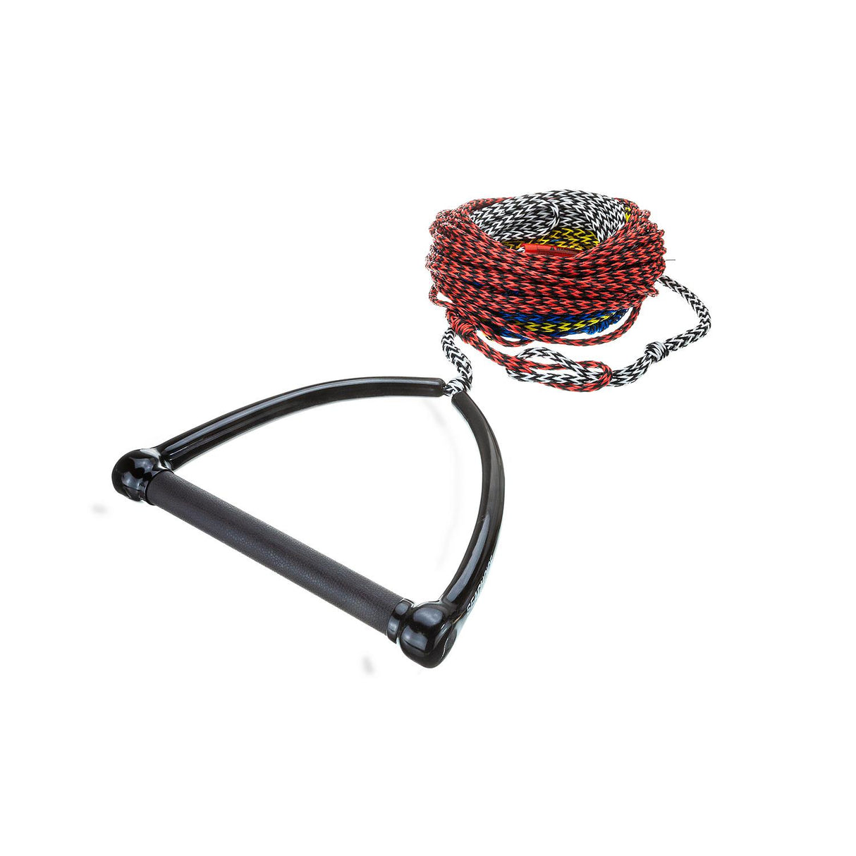 Seachoice 86734 4-Section Water Ski Rope, 75', 12" Handle with Rubber Grip