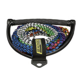 Seachoice 86763 8-Section Water Ski or Wakeboard Rope, 75', 13" Handle with Textured Rubber Grip