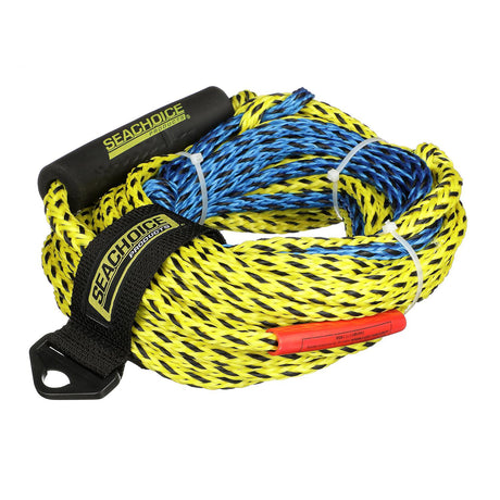 Seachoice 86766 2-Section Tube Tow Rope, 60', Tows Up to 2 Riders
