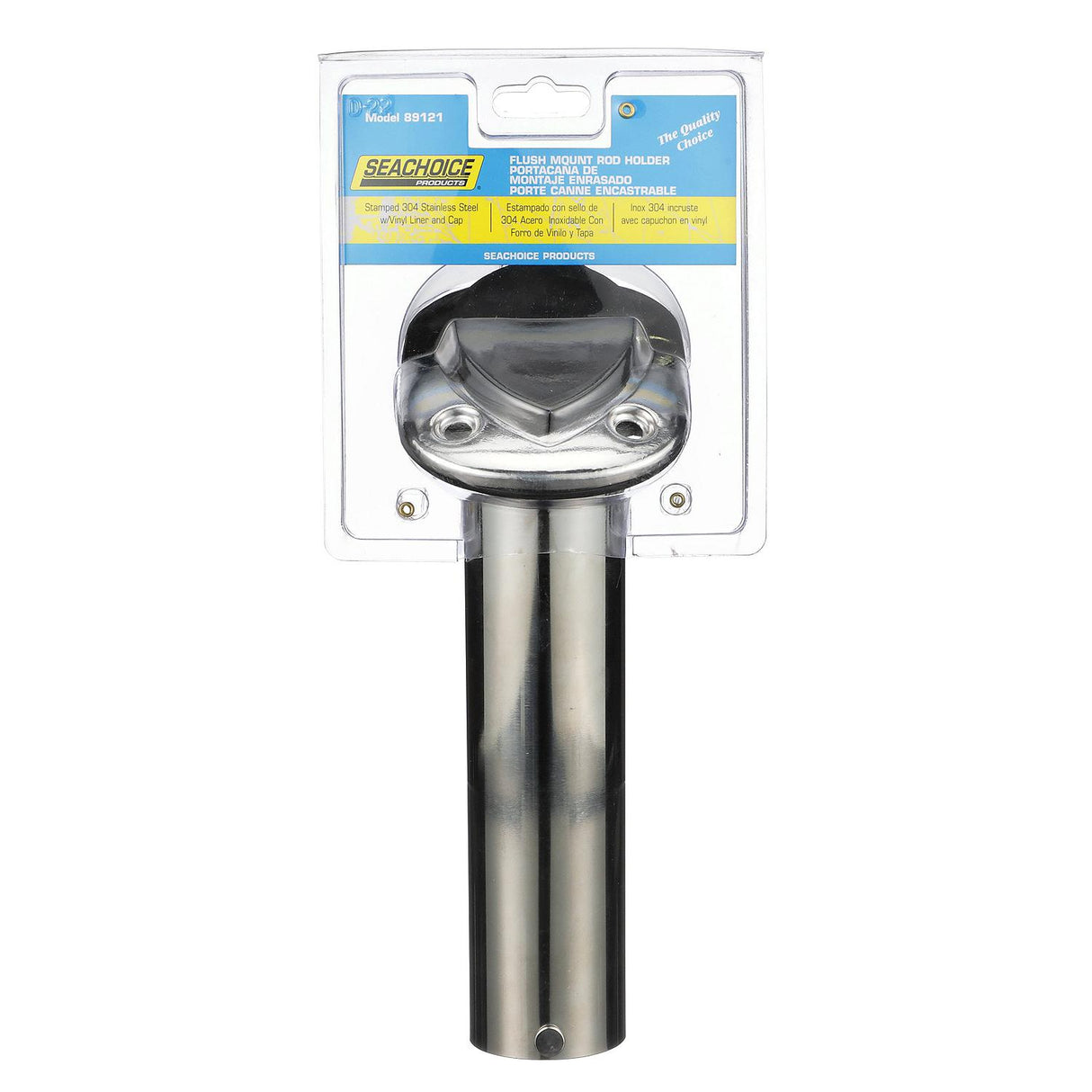 Seachoice Stainless Steel 30 Degree Rod Holder With Cap