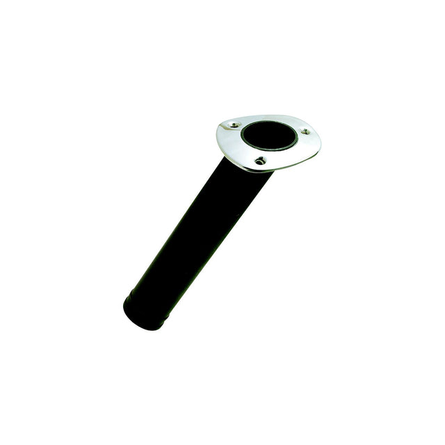 Seachoice 30 Degree Plastic Rod Holder With Stainless Steel Flange