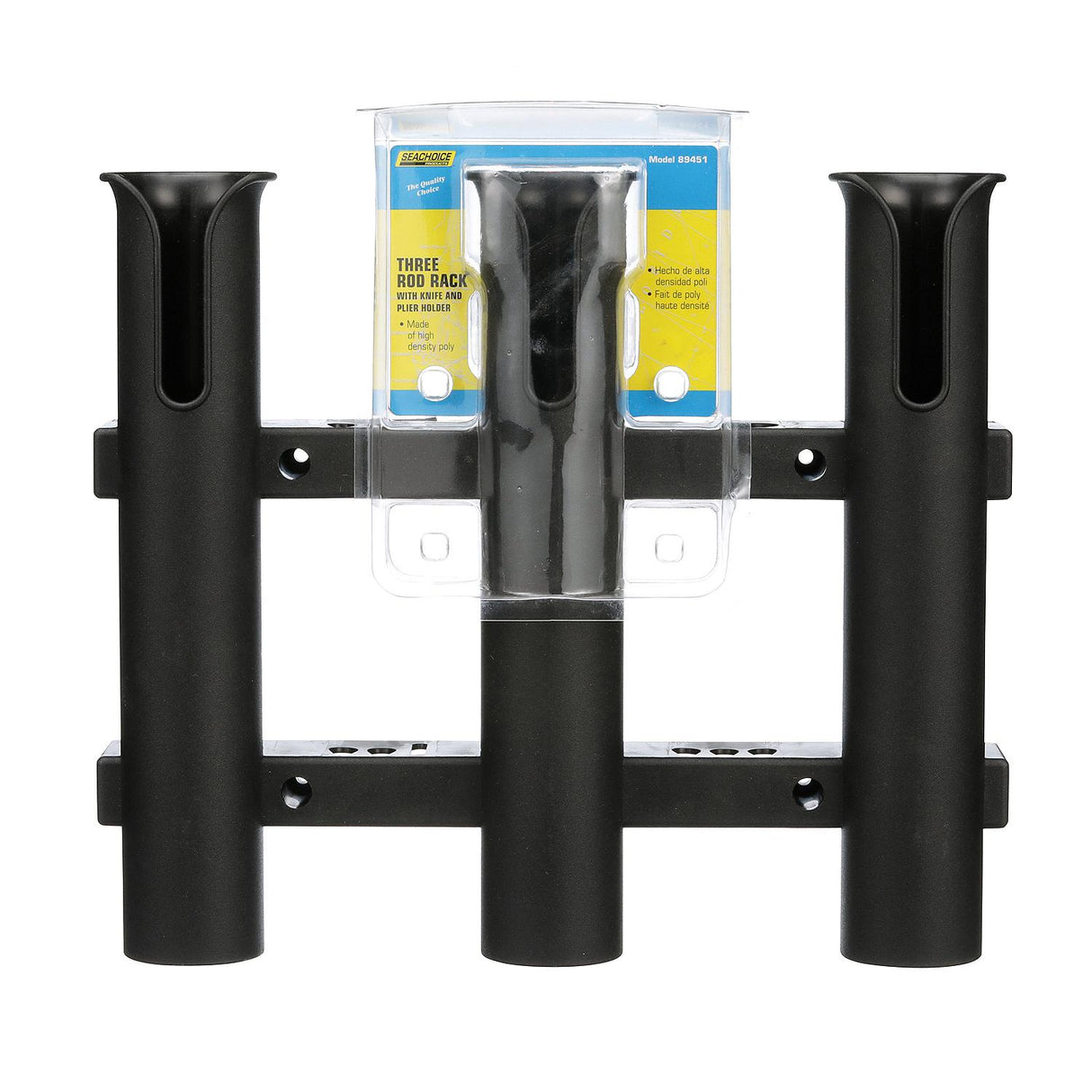 Seachoice Polyurethane 3 Rod Rack