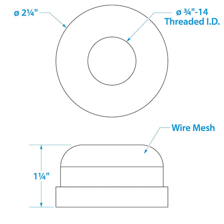 Seachoice Stainless Steel Mesh Strainer