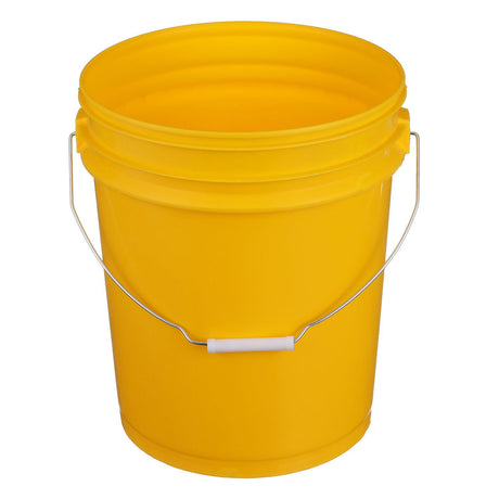 Seachoice 90120 5-Gallon Utility Bucket With Handle, Yellow