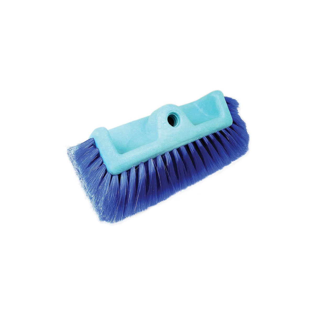 Seachoice 90573 Brush with Side Bristles 10", Extra Soft (Blue Poly)