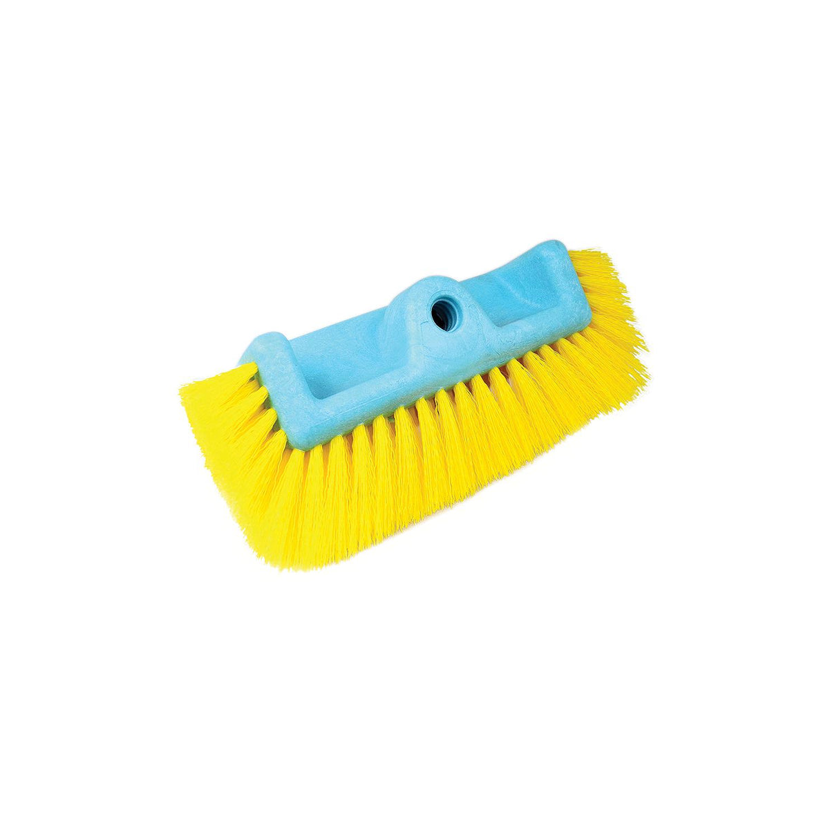 Seachoice 90576  Brush with Side Bristles 10", Medium (Yellow Poly)