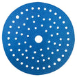 Seachoice 91957 Blue Ceramic Hook & Loop Discs with Vacuum Holes, Grade: 320