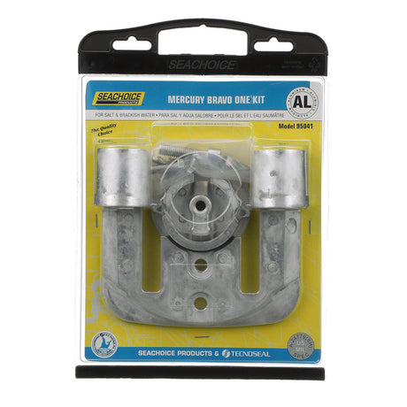 Seachoice Aluminum Anode Kit For Mercury Bravo I