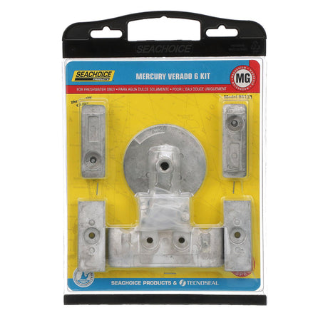 Seachoice Magnesium Anode Kit For 6 Cylinder Mercury Verado
