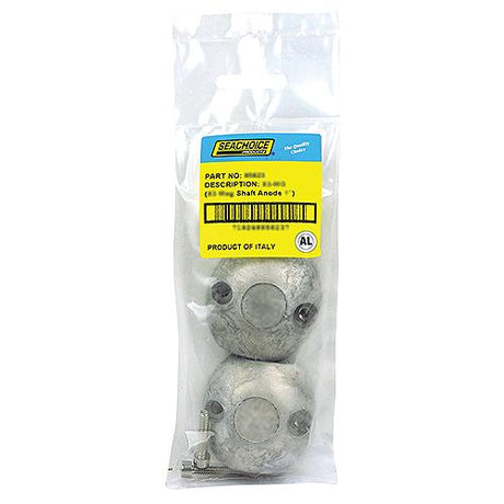 Seachoice 95626 Streamlined Shaft Anode w/Allen Screw, Aluminum, Model X5, Size 1-1/4"