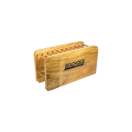Seachoice 50-OARRACK 10-Oar Wood Rack, Natural Finish