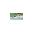 48 High 4 Bow Square Tube Pontoon UPS-Able Bimini Top, Forrest Green Sunbrella Fabric Only